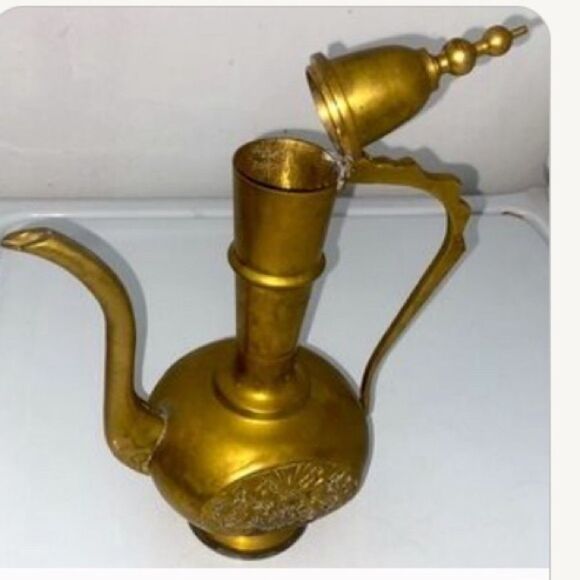 Elegant Gold Teapot